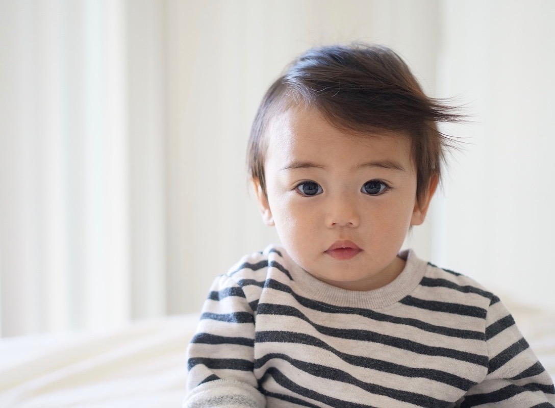 Baby, Pullover, Streifen, Junge, Bio