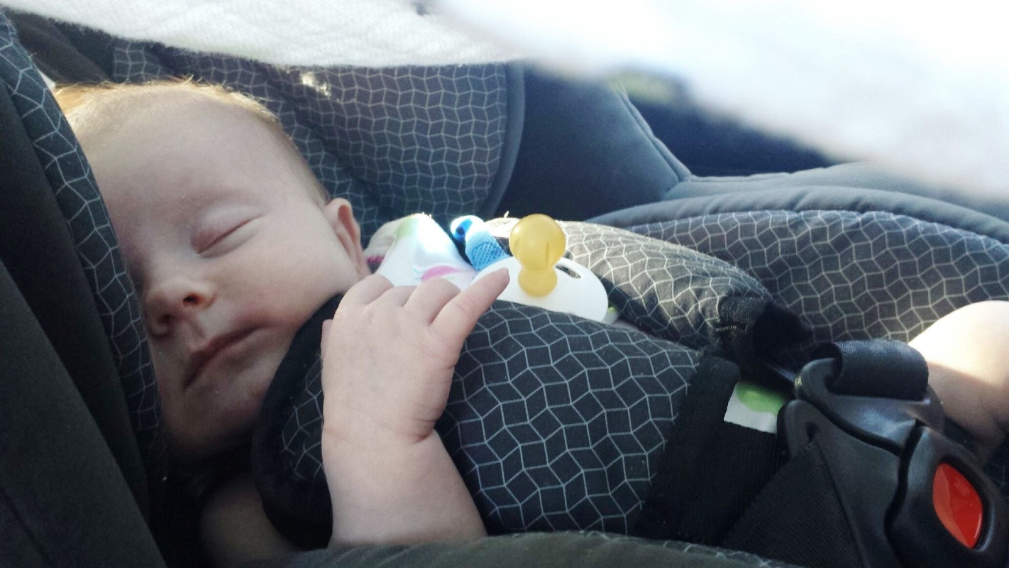 Baby, Bio, Autositze, Nuckel, schlafen