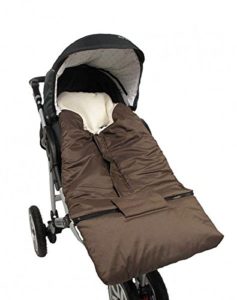 Fundstück der Woche, Fußsack, braun, baby, bio