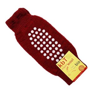 Hirsch-Natur-Baby-Krabbelschoner-aus-Bio-Schurwolle-mit-Stoppern-One-Size-Mohnmeliert-0